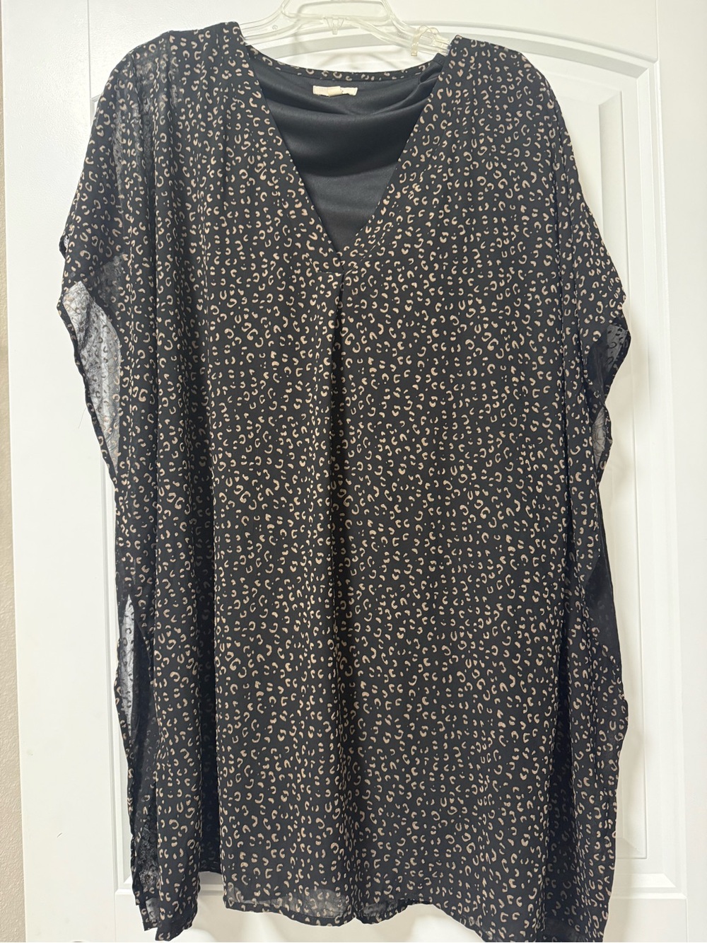 Entro Animal Print Shift Dress